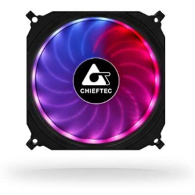 Chieftec CF-1225RGB (120 mm, 1x), Ventilateur PC, Noir - Publicité Chieftec CF-1225RGB (120 mm, 1x), Ventilateur PC, Noir - Publicité