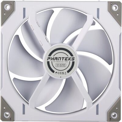 Phanteks D30 PWM Regular Airflow, Ventilateur D-RGB, pack de 3 - 140mm, blanc (140 mm, 3x), Ventilateur PC, Blanc - Publicité Phanteks D30 PWM Regular Airflow, Ventilateur D-RGB, pack de 3 - 140mm, blanc (140 mm, 3x), Ventilateur PC, Blanc - Publicité