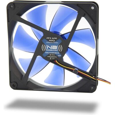 Noiseblocker BlackSilent L-XK2 (140 mm, 1x), Ventilateur PC, Noir - Publicité Noiseblocker BlackSilent L-XK2 (140 mm, 1x), Ventilateur PC, Noir - Publicité
