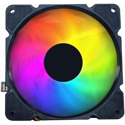 Gembird CPU-HURACAN-ARGB-X140 (120 mm), Ventirad processeur, Blanc, Noir - Publicité Gembird CPU-HURACAN-ARGB-X140 (120 mm), Ventirad processeur, Blanc, Noir - Publicité