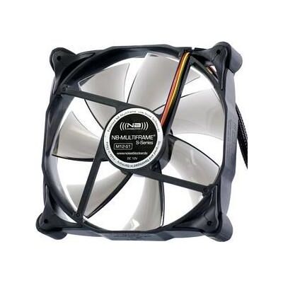 Noiseblocker Multiframe S-Series M12-3 (120 mm, 1x), Ventilateur PC, Noir - Publicité Noiseblocker Multiframe S-Series M12-3 (120 mm, 1x), Ventilateur PC, Noir - Publicité
