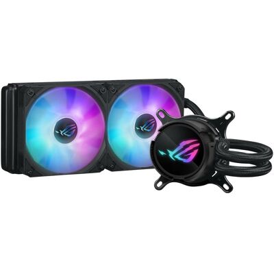 Asus ROG STRIX LC III 240 ARGB, Refroidissement liquide CPU, Noir, Multicolore - Publicité Asus ROG STRIX LC III 240 ARGB, Refroidissement liquide CPU, Noir, Multicolore - Publicité