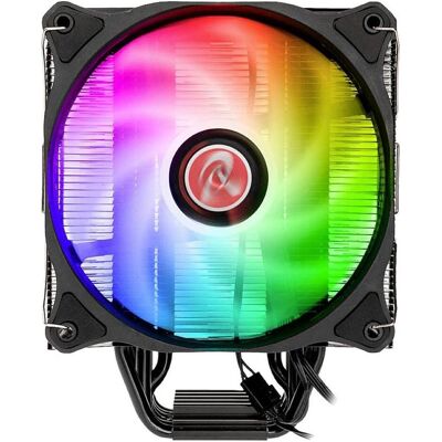 Raijintek Refroidisseur CPU ELEOS 12 EVO RBW (164 mm), Ventirad processeur, Multicolore, Noir - Publicité Raijintek Refroidisseur CPU ELEOS 12 EVO RBW (164 mm), Ventirad processeur, Multicolore, Noir - Publicité