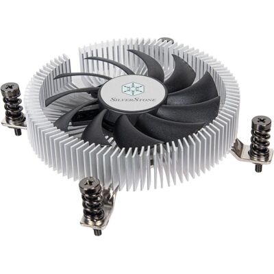 Silverstone SST-NT07-1700 - Refroidisseur de processeur Nitrogon, profil bas, 80mm PWM, Intel LGA 1700 (22 mm), Ventirad processeur, Argent, Noir - Publicité Silverstone SST-NT07-1700 - Refroidisseur de processeur Nitrogon, profil bas, 80mm PWM, Intel LGA 1700 (22 mm), Ventirad processeur, Argent, Noir - Publicité