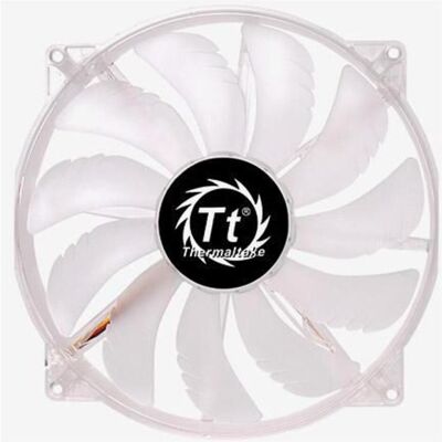 Thermaltake Pure 20 LED (200 mm, 1x), Ventilateur PC, Blanc - Publicité Thermaltake Pure 20 LED (200 mm, 1x), Ventilateur PC, Blanc - Publicité