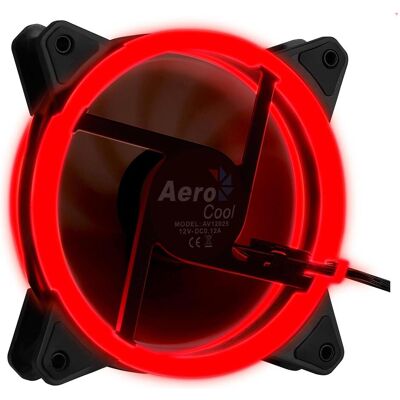 Aerocool Ventilateur de boîtier Rev RGB (120 mm), Ventilateur PC, Noir - Publicité Aerocool Ventilateur de boîtier Rev RGB (120 mm), Ventilateur PC, Noir - Publicité