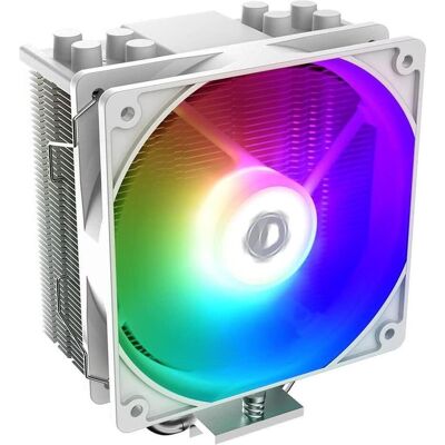 ID-Cooling SE-214-XT ARGB WHITE - Élimine l'air du processeur - Max 26 dBA (150 mm), Ventirad processeur, Blanc - Publicité ID-Cooling SE-214-XT ARGB WHITE - Élimine l'air du processeur - Max 26 dBA (150 mm), Ventirad processeur, Blanc - Publicité
