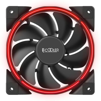 Pccooler GI-H58UB Rouge Corona (152 mm), Ventirad processeur, Noir, Rouge - Publicité Pccooler GI-H58UB Rouge Corona (152 mm), Ventirad processeur, Noir, Rouge - Publicité