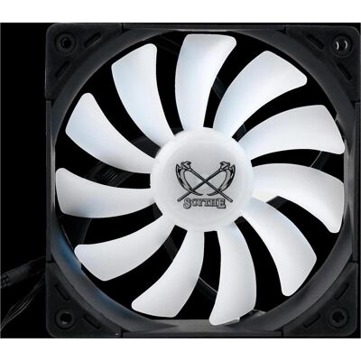 Scythe Ventilateur Kaze Flex RGB, 1800 tr/min (120 mm, 1x), Ventilateur PC, Noir - Publicité Scythe Ventilateur Kaze Flex RGB, 1800 tr/min (120 mm, 1x), Ventilateur PC, Noir - Publicité