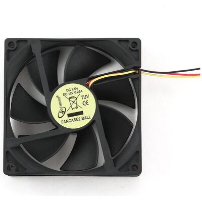 Gembird FANCASE2/BALL Fan pour PC (90 mm, 1x), Ventilateur PC, Noir - Publicité Gembird FANCASE2/BALL Fan pour PC (90 mm, 1x), Ventilateur PC, Noir - Publicité