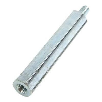 WaterCool Entretoise acier galvanisé M4x45mm (1 pièce), Raccord pour refroidissement à eau : accessoires, Argent - Publicité WaterCool Entretoise acier galvanisé M4x45mm (1 pièce), Raccord pour refroidissement à eau : accessoires, Argent - Publicité