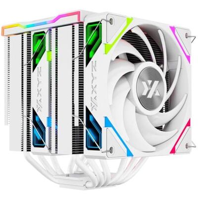 xyz Ventilateur pour processeur Thermax 6 Pro Duo RGB (Blanc), Ventilateur PC, Blanc - Publicité xyz Ventilateur pour processeur Thermax 6 Pro Duo RGB (Blanc), Ventilateur PC, Blanc - Publicité