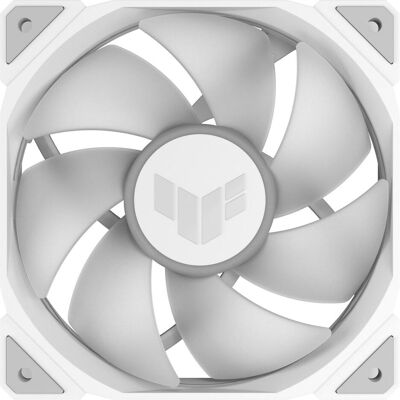 Asus Ventilateur TUF GAMING TR120 FAN ARGB WHT (120 mm, 1x), Ventilateur PC, Blanc, Multicolore - Publicité Asus Ventilateur TUF GAMING TR120 FAN ARGB WHT (120 mm, 1x), Ventilateur PC, Blanc, Multicolore - Publicité