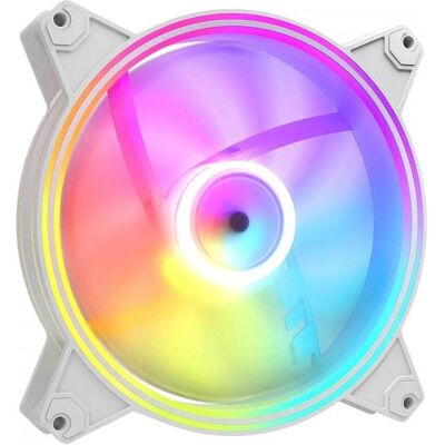 Modecom Volcano Apex 140 Argb Weisser Lüfter (140 mm), Ventilateur PC, Blanc - Publicité Modecom Volcano Apex 140 Argb Weisser Lüfter (140 mm), Ventilateur PC, Blanc - Publicité