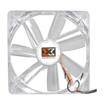 Xigmatek Ventilateur Crystal 140 White LED (140 mm), Ventilateur PC, Blanc - Publicité Xigmatek Ventilateur Crystal 140 White LED (140 mm), Ventilateur PC, Blanc - Publicité