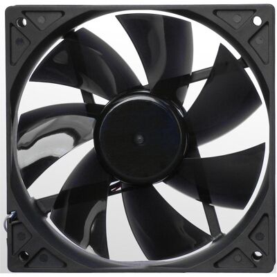 Noiseblocker BlackSilent Pro Fan PLPS (120 mm, 1x), Ventilateur PC, Noir - Publicité Noiseblocker BlackSilent Pro Fan PLPS (120 mm, 1x), Ventilateur PC, Noir - Publicité