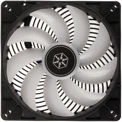 Silverstone Ventilateur AP184i-ARGB (180 mm, 1x), Ventilateur PC, Noir - Publicité Silverstone Ventilateur AP184i-ARGB (180 mm, 1x), Ventilateur PC, Noir - Publicité
