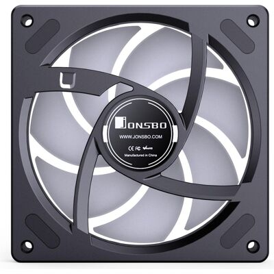 Ventilateur PWM Zb-120 de Jonsbo - 120mm, Noir - Publicité Ventilateur PWM Zb-120 de Jonsbo - 120mm, Noir - Publicité