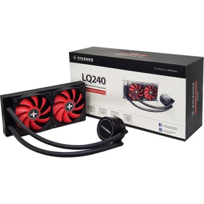Xilence LQ240, Refroidissement liquide CPU, Noir - Publicité Xilence LQ240, Refroidissement liquide CPU, Noir - Publicité