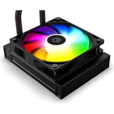 ID-Cooling FX120 Liquid Processor Cooler Black aRGB Lighting, Refroidissement liquide CPU, Noir - Publicité ID-Cooling FX120 Liquid Processor Cooler Black aRGB Lighting, Refroidissement liquide CPU, Noir - Publicité