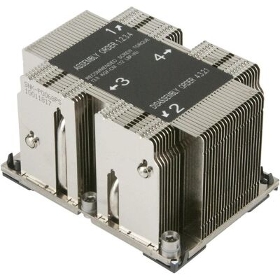 Supermicro SNK-P0068PS : Refroidisseur de CPU 2U (64 mm), Ventirad processeur, Argent - Publicité Supermicro SNK-P0068PS : Refroidisseur de CPU 2U (64 mm), Ventirad processeur, Argent - Publicité