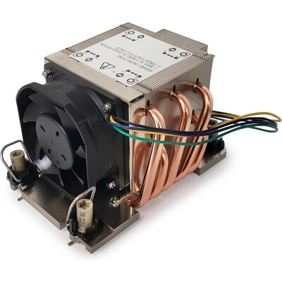Dynatron pour socket Intel 4677 (66 mm), Ventirad processeur, Noir, Cuivre, Argent - Publicité Dynatron pour socket Intel 4677 (66 mm), Ventirad processeur, Noir, Cuivre, Argent - Publicité