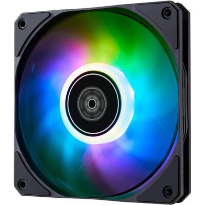 Silverstone SST-AS120B-ARGB, ventilateur RGB (120 mm, 1x), Ventilateur PC, Blanc - Publicité Silverstone SST-AS120B-ARGB, ventilateur RGB (120 mm, 1x), Ventilateur PC, Blanc - Publicité