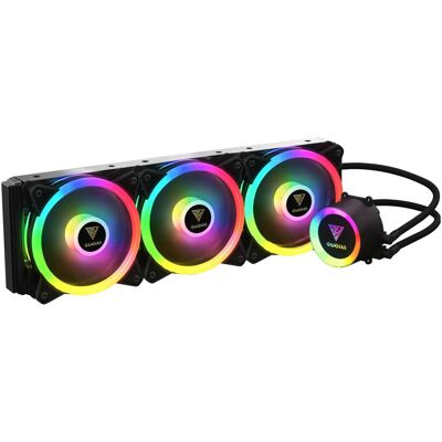 Gamdias Kit Watercooling Chione P2-360R RGB (Noir), Refroidissement liquide CPU, Noir - Publicité Gamdias Kit Watercooling Chione P2-360R RGB (Noir), Refroidissement liquide CPU, Noir - Publicité