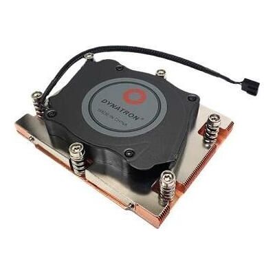 Dynatron J5 AMD Genoa SP5 cooler 1U active copper for vapor chamber base and stacked fin and upto 26 (27 mm), Ventirad processeur, Cuivre, Noir - Publicité Dynatron J5 AMD Genoa SP5 cooler 1U active copper for vapor chamber base and stacked fin and upto 26 (27 mm), Ventirad processeur, Cuivre, Noir - Publicité