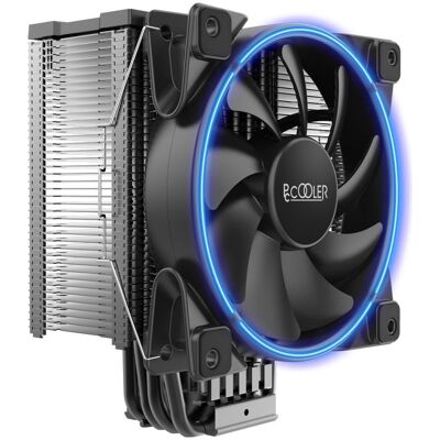 Pccooler GI-X6B-V2 Bleu Corona (148 mm), Ventirad processeur, Bleu - Publicité Pccooler GI-X6B-V2 Bleu Corona (148 mm), Ventirad processeur, Bleu - Publicité