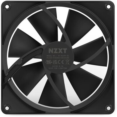 NZXT F140 RGB (140 mm, 1x), Ventilateur PC, Noir - Publicité NZXT F140 RGB (140 mm, 1x), Ventilateur PC, Noir - Publicité