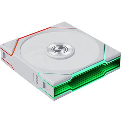Lian-Li Ventilateur sans fil UNI FAN TL FLEX, ARGB - Reverse Blade 120 mm, blanc (120 mm), Ventilateur PC, Blanc - Publicité Lian-Li Ventilateur sans fil UNI FAN TL FLEX, ARGB - Reverse Blade 120 mm, blanc (120 mm), Ventilateur PC, Blanc - Publicité