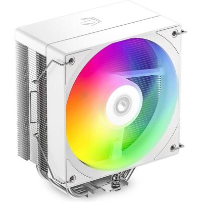 ID-Cooling Refroidisseur de processeur SE-214-XT V2 ARGB blanc – 4 caloducs – Ventilateur PWM de 120 mm, Ventirad processeur, Blanc - Publicité ID-Cooling Refroidisseur de processeur SE-214-XT V2 ARGB blanc – 4 caloducs – Ventilateur PWM de 120 mm, Ventirad processeur, Blanc - Publicité