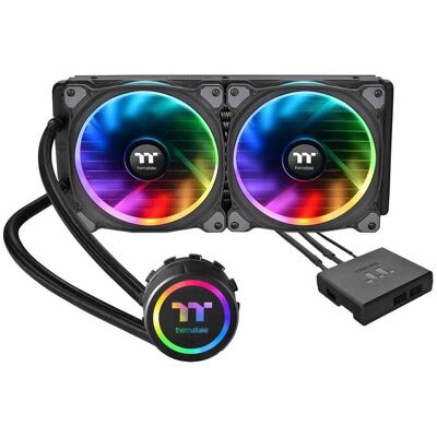 Thermaltake Floe Riing RGB 280 Premium, Refroidissement liquide CPU, Noir - Publicité Thermaltake Floe Riing RGB 280 Premium, Refroidissement liquide CPU, Noir - Publicité