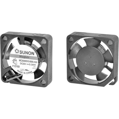 Sunon MF25060V1-1000U-A99 Ventilateur axial 5 V CC 5,09 m³/h (L x l x H) 6 x 25 x 25 m, Ventilateur PC, Noir - Publicité Sunon MF25060V1-1000U-A99 Ventilateur axial 5 V CC 5,09 m³/h (L x l x H) 6 x 25 x 25 m, Ventilateur PC, Noir - Publicité