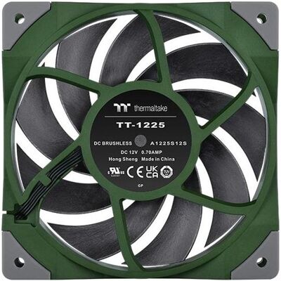 Thermaltake TOUGHFAN 12 Radiator Fan 1Pack Racing Green (120 mm, 1x), Ventilateur PC, Vert - Publicité Thermaltake TOUGHFAN 12 Radiator Fan 1Pack Racing Green (120 mm, 1x), Ventilateur PC, Vert - Publicité