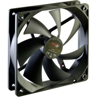 Intertech Ventilateur de boîtier Sinan F120-S 120mm (120 mm, 1x), Ventilateur PC, Noir - Publicité Intertech Ventilateur de boîtier Sinan F120-S 120mm (120 mm, 1x), Ventilateur PC, Noir - Publicité