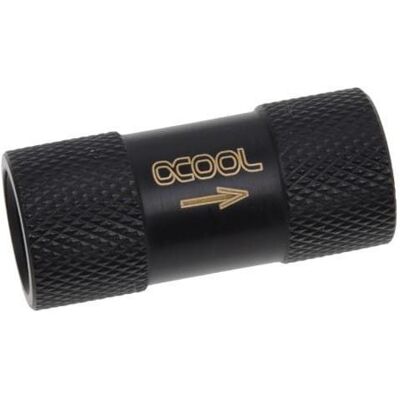 Vanne anti-retour Alphacool G1/4" - Noir - Accessoire refroidissement liquide - Publicité Vanne anti-retour Alphacool G1/4" - Noir - Accessoire refroidissement liquide - Publicité
