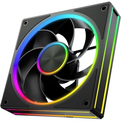 Modecom VOLCANO LOOP 120 ARGB Reverse Fan Schwarz (120 mm), Ventilateur PC, Noir - Publicité Modecom VOLCANO LOOP 120 ARGB Reverse Fan Schwarz (120 mm), Ventilateur PC, Noir - Publicité