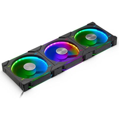 Phanteks D30 (140 mm, 3x), Ventilateur PC, Noir - Publicité Phanteks D30 (140 mm, 3x), Ventilateur PC, Noir - Publicité