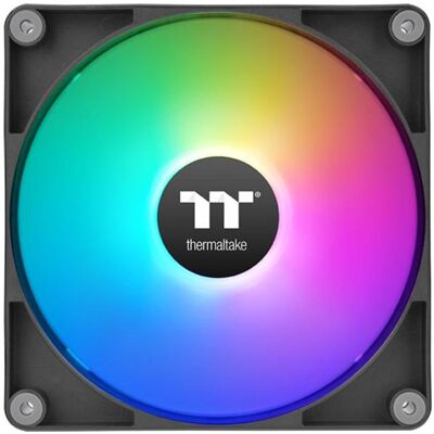 Thermaltake 120mm CT120 Reverse ARGB Sync PC Cooling Fan (120 mm, 2x), Ventilateur PC, Noir - Publicité Thermaltake 120mm CT120 Reverse ARGB Sync PC Cooling Fan (120 mm, 2x), Ventilateur PC, Noir - Publicité