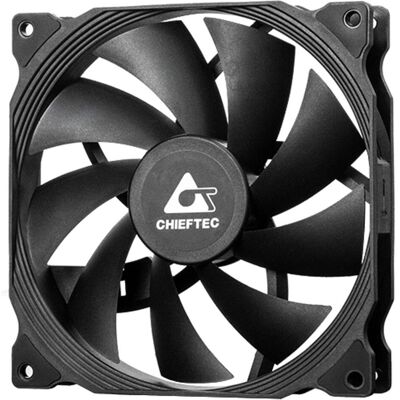 Chieftec Wentylator ZF-1425PWM (140 mm, 4x), Ventilateur PC, Noir - Publicité Chieftec Wentylator ZF-1425PWM (140 mm, 4x), Ventilateur PC, Noir - Publicité