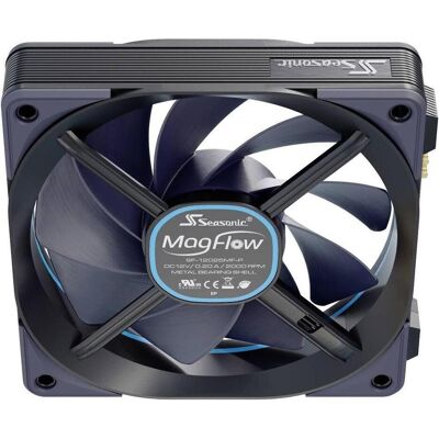 Seasonic Ventilateur MagFlow 1225PWM (120 mm, 1x), Ventilateur PC, Noir - Publicité Seasonic Ventilateur MagFlow 1225PWM (120 mm, 1x), Ventilateur PC, Noir - Publicité