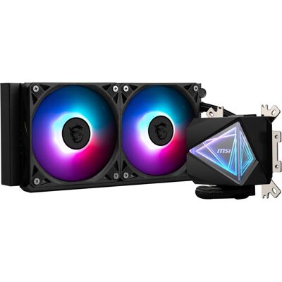 MSI MAG CORELIQUID I240, Refroidissement liquide CPU, Noir - Publicité MSI MAG CORELIQUID I240, Refroidissement liquide CPU, Noir - Publicité