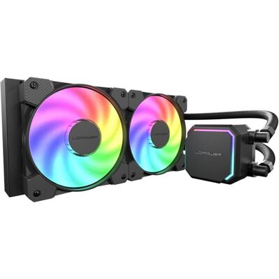 LC-Power Refroidissement par eau LC-CC-240-B-ARGB, Refroidissement liquide CPU, Noir - Publicité LC-Power Refroidissement par eau LC-CC-240-B-ARGB, Refroidissement liquide CPU, Noir - Publicité