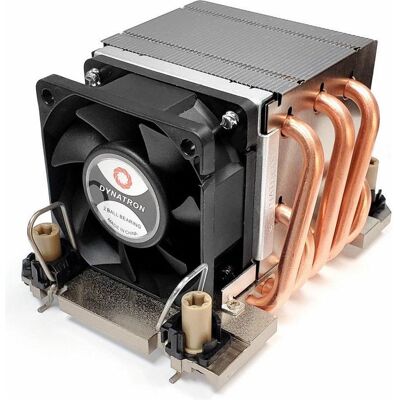 Dynatron N11 Intel CPU Cooler 4189-4/-5 P4/P5/P+ 2U Radiator Aluminum Fin Heat Pipe Active with P... (82 mm), Ventirad processeur, Multicolore, Cuivre, Argent - Publicité Dynatron N11 Intel CPU Cooler 4189-4/-5 P4/P5/P+ 2U Radiator Aluminum Fin Heat Pipe Active with P... (82 mm), Ventirad processeur, Multicolore, Cuivre, Argent - Publicité