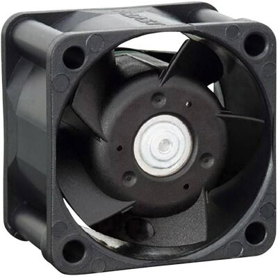 Ventilateur axial EBM Papst 412J/2HH - 12 V/DC - 24 m³/h - 40x40x25 mm - Ventilateur axial - Publicité Ventilateur axial EBM Papst 412J/2HH - 12 V/DC - 24 m³/h - 40x40x25 mm - Ventilateur axial - Publicité