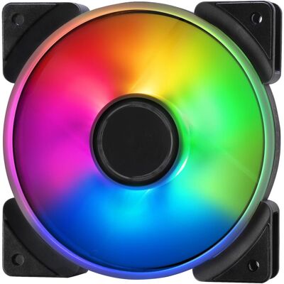 Fractal Prisme AL-12 ARGB (120 mm, 1x), Ventilateur PC, Blanc, Noir - Publicité Fractal Prisme AL-12 ARGB (120 mm, 1x), Ventilateur PC, Blanc, Noir - Publicité