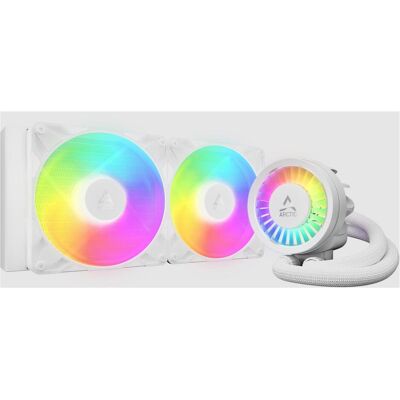 Arctic Liquid Freezer III Pro 280 A-RGB (White), Refroidissement liquide CPU, Blanc - Publicité Arctic Liquid Freezer III Pro 280 A-RGB (White), Refroidissement liquide CPU, Blanc - Publicité