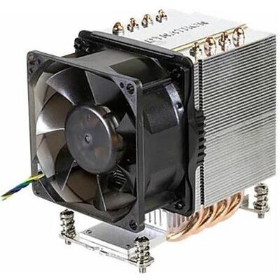 Intertech 65.4 CFM, 9.75 mmH2O, 107e /aluminium (110 mm), Ventirad processeur, Argent, Noir - Publicité Intertech 65.4 CFM, 9.75 mmH2O, 107e /aluminium (110 mm), Ventirad processeur, Argent, Noir - Publicité